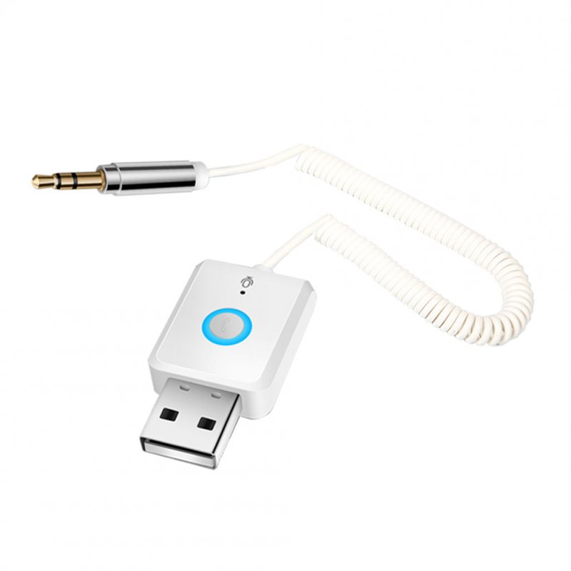 Car Bluetooth 5.0 Audio Receiver Transmitter 3.5mm Audio Converter Aux Adapter