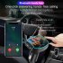 Car Bluetooth 5 0 Stereo Receiver Mp3 Player Usb Quick Charge Fast Charger black