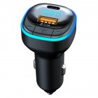 Car Bluetooth Kit Hands-free Mp3 Player Fast Charging Charger Fm Transmitter