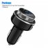 Car Bluetooth compatible 5 0 Fm  Transmitter Lossless Usb Charger Mp3 Music Player Hands free Multifunctional Car Accessories black