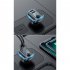 Car  Bluetooth compatible  Player Hands free Lossless Music Car Mp3 With Atmosphere Breathing Light Black