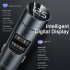 Car Bluetooth compatible Charger Fast Charging Creative Dual U Intelligent Digital Display Multifunctional Mp3 Audio Player black