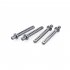 Car Body Shell Cover Pillar Metal with R Pins For 1 10 RC Crawler Car Axial Scx10 ll 90046 Upgrade Parts Silver
