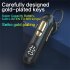 Car Business Ear mounted Bluetooth compatible Headset Ultra long Battery Life Digital Display Wireless Ipx5 Waterproof Earphone Black silver