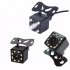Car Camera Rearview Camera Universal Mount Rear Camera Backup Parking Reverse Assist Cam LED Night Vision Parking Camera 12 lights