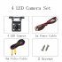 Car Camera Rearview Camera Universal Mount Rear Camera Backup Parking Reverse Assist Cam LED Night Vision Parking Camera 12 lights