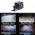 Car Camera Rearview Camera Universal Mount Rear Camera Backup Parking Reverse Assist Cam LED Night Vision Parking Camera 12 lights