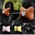 Car Cartoon Headrest Neck Pillow Comfort Cushion Neck Pillow Cushion Cute Cartoon Car Seat Headrest Car Supplies Black bear