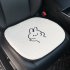 Car Cartoon Lamb Wool Seat Cushion Car  Cute Backrest Comfortable Soft Breathable Seat Armrest Cushion  Bunny front cushion
