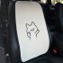 Car Cartoon Lamb Wool Seat Cushion Car  Cute Backrest Comfortable Soft Breathable Seat Armrest Cushion  Piggy cushion