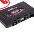 Car Cassette Converter MP3 Player Tape Adapter Cassette Tape Converter Car Electronics black