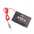 Car Cassette Converter MP3 Player Tape Adapter Cassette Tape Converter Car Electronics black