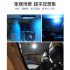 Car Ceiling Roof Lights Led Interior Reading Light Illuminator Car USB Rechargeable Light No Damage Installation With 320 Mah Battery White shell