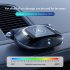 Car Cell Phone Holder 15W Wireless Fast Charging Dashboard Mount With Parking Number Plate Safety Hammer And Aromatherapy Air Freshener Versatile Device Purple