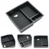 Car Center Console Organizer Storage Box Tray Armrest Container Fit for Toyota Hilux 2004 2014