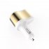 Car Charger Adapter Cigarette Lighter One For Two Smart Fast Charging Dual Port USB Gold