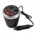 Car Charger Bluetooth 5 0 Multifunction Cup Holder 3 1a Fm Transmitting U Disk  tf Card Car Mp3 Player green