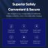Car Charger Fast Charging USB Charger Intelligent Battery Charging Hub Multifunctional Expansion Charger Compatible For DJI Mini 4 Pro 3 3 Pro Battery Remote Co