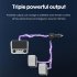 Car Charger Fast Charging USB Charger Intelligent Battery Charging Hub Multifunctional Expansion Charger Compatible For DJI Mini 4 Pro 3 3 Pro Battery Remote Co
