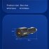 Car Charger Fast Charging USB Charger Intelligent Battery Charging Hub Multifunctional Expansion Charger Compatible For DJI Mini 4 Pro 3 3 Pro Battery Remote Co