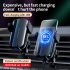 Car Charger Non damaging Car Navigation Bracket Car Wireless Fast Charger Black