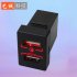 Car Charger Socket Dual USB Port QC 3 0 Fast Charging Power Adapter Outlet Lighter Socket splitter Outlet Adapter for Toyota red