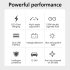 Car Cigarette Lighter Socket Qc3 0 Digital Display Usb Dual Port Fast Charge Multi functional Charger Adapter black