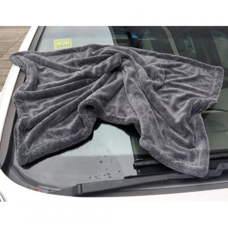 Car Cleaning Drying Cloth Universal Double Side Thicken Absorbent Towels 60 * 90CM