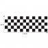Car Covers Vinyl Racing Sports Decal Head Sticker Stripe Plaid Pattern Car Decal Accessories white
