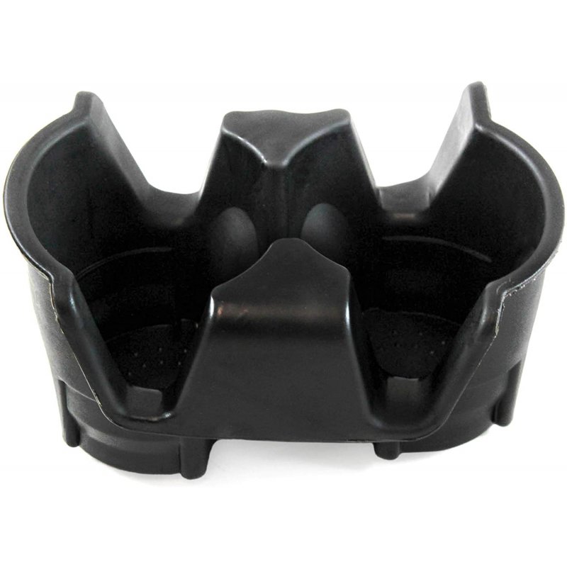 Car Cup Holder Replacement Assembly Dual Drink Cup Holder For Jeep Wrangler 2001-2006 Oe: 55315038AC Black_OE:55315038AC