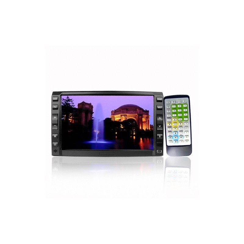 6.2 Inch 2-Din DVD Player - Touch Screen + TV Tuner