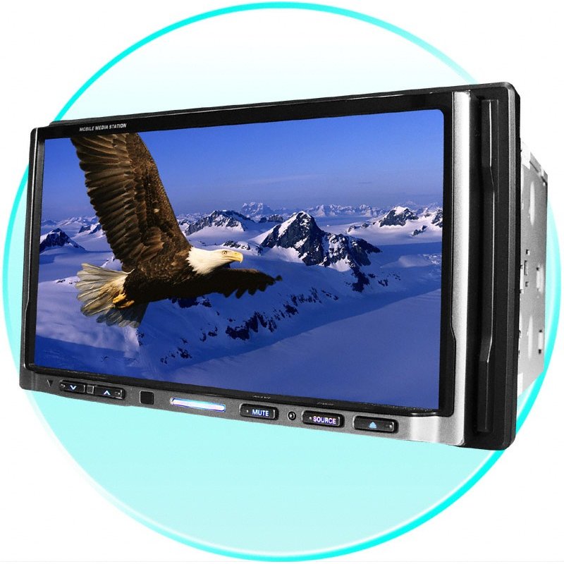 2 Din Car DVD Player With 7 Inch Touch Screen -PAL Tuner