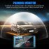 Car Dash Cam 4 inch Dual lens Touch screen Driving Recorder Ips Screen Hd Recorder Reversing Images Black