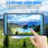 Car Dash Cam 4 inch Dual lens Touch screen Driving Recorder Ips Screen Hd Recorder Reversing Images Black