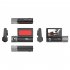 Car Dash Cam Dvr 4 Inch Screen HD Video Recorder G sensor Motion Detection Driving Recorder Auto Supplies Black