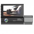 Car Dash Cam Dvr 4 Inch Screen HD Video Recorder G-sensor Motion Detection