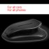 Car Dashboard Anti Slip Mat Mobile Phone Bracket Car Phone Charger Holder for iPhone Android IOS black