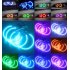 Car Daytime running light kit For BMW E36 E38 E39 E46 Multi Color 5050 RGB Flash SMD Led Angel Eyes Halo Ring Seven colors