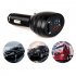 Car Digital LED Thermometer Voltmeter Auto Dual USB Charger Battery Monitor Temperature Gauge blue red light