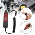 Car Digital Lcd Display Circuit Test Pen Probe Detector Tester Led Indicator Light Repair Testing Tools black