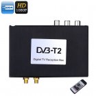 Car Digital TV Receiver Box brings hours  worth of fun and entertainment into your vehicle  Simply hook it up to your LCD display to enjoy movies and series 