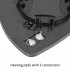 Car Door Side Mirror Glass Replacement Heating Wing Mirror Glass With Backing Compatible For Evoque 11 19 LR025209 LR025225 Automobile Accessories right
