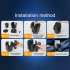 Car Drink Holder Expander ABS Adjustable Cup Car Kettle Cup Rack With Coin Storage Box For 3 4 4 0 Inches Diameter Bottles 2nd generation