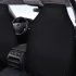 Car Driver Seat Cover Breathable Plaid Printing Single Seat Cover Interior Accessories Styling Supplies Red