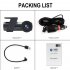 Car Driving Recorder 1080p Hd Wifi Dvr Camera Dual Recording Night Vision Reversing Dash Cam Black
