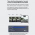 Car Driving Recorder 3 16 inch HD Night Vision Dash Camera Front Rear Double Camcorder with Mobile Phone Wifi Black