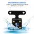 Car Driving Recorder 3 16 inch HD Night Vision Dash Camera Front Rear Double Camcorder with Mobile Phone Wifi Black