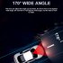 Car Driving Recorder 3 16 inch HD Night Vision Dash Camera Front Rear Double Camcorder with Mobile Phone Wifi Black