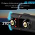 Car Driving Recorder 6 layer Hd Dual lens Gps Tracking Camera With Night Vision Parking Monitor black