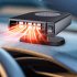 Car Electric Heater 360 Rotatable Winter Windshield Defroster Fast Heating Defrost Defogger Demister 24V